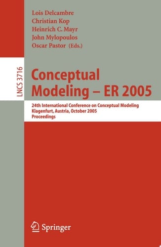 Conceptual Modeling - ER 2005