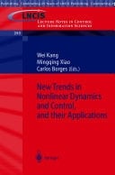 New Trends in Nonlinear Dynamics and Control, and their Applications