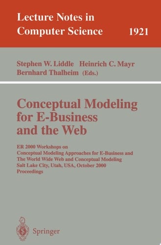 Conceptual Modeling for E-Business and the Web