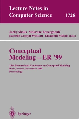 Conceptual Modeling ER'99