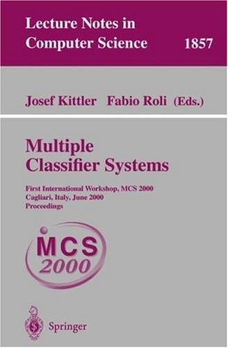 Multiple classifier systems