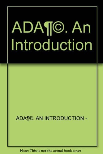 Ada, an Introduction