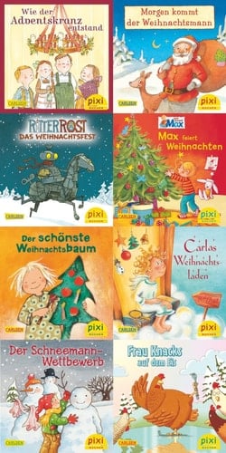 Morgen kommt der Weihnachtsmann traditionelle Weihnachtslieder und Gedichte