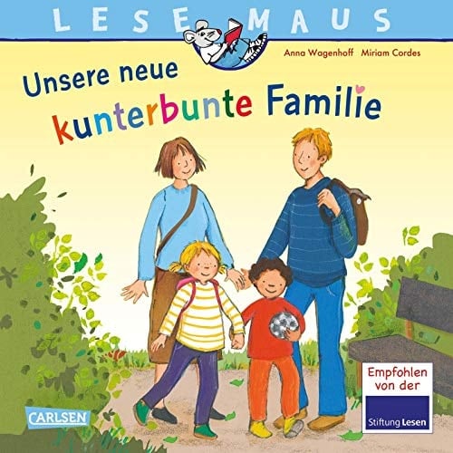 LESEMAUS 170: Unsere neue kunterbunte Familie