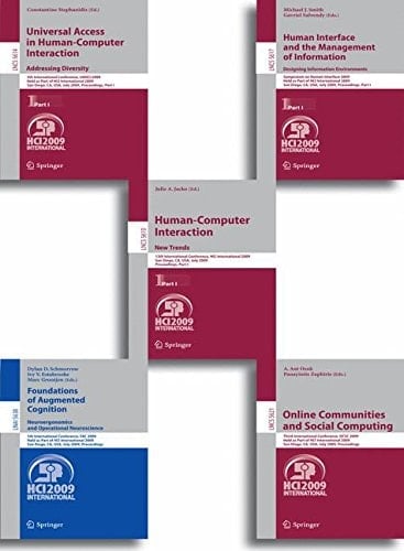 HCI International 2009 13th International Conference, HCI International 2009, with 10 Further Associated Conferences, San Diego, CA, USA, July 19-24, 2009, Proceedings