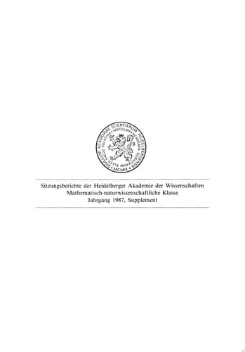 Organization and Function of the Eucaryotic Genome Abstracts Seventh German-Soviet Symposium April 2–4, 1987, Heidelberg
