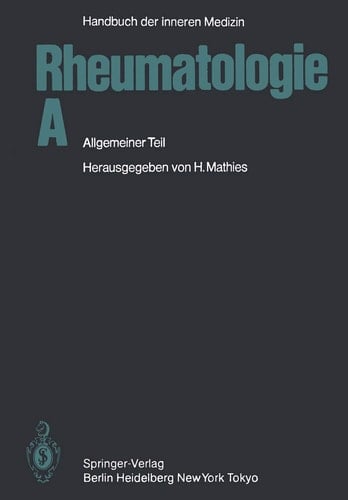 Rheumatologie A Allgemeiner Teil