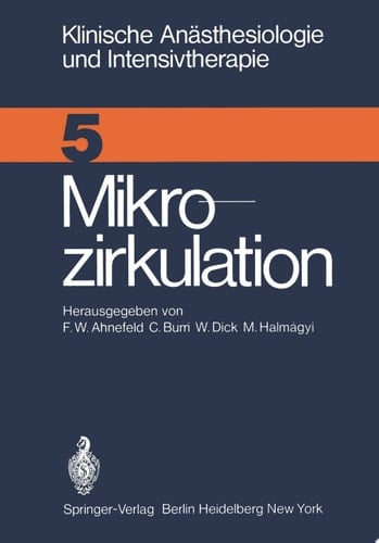 Mikrozirkulation Workshop April 1974