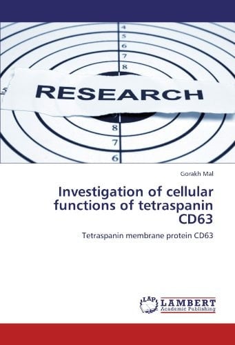 Investigation of Cellular Functions of Tetraspanin Cd63