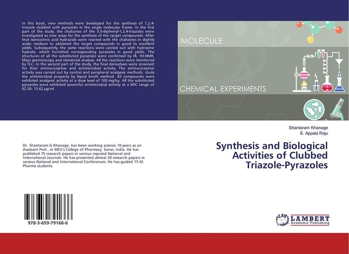 Synthesis and Biological Activities of Clubbed Triazole-Pyrazoles