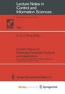 Control Theory of Distributed Parameter Systems and Applications Proceedings of the IFIP WG 7.2 Working Conference, Shanghai, China, May 6–9, 1990