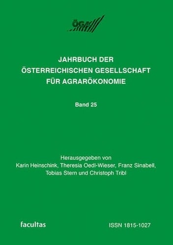 Jahrbuch Der Österreichischen Gesellschaft Für Agrarökonomie