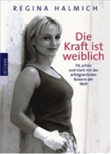 Die Kraft ist weiblich fit, schön und stark mit der erfolgreichsten Boxerin der Welt
