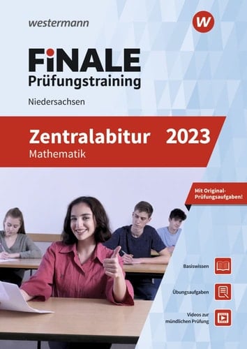 FiNALE Prüfungstraining Zentralabitur Niedersachsen Mathematik 2023