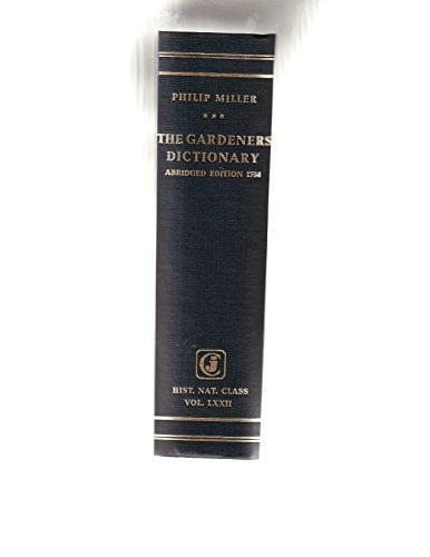Gardener's Dictionary