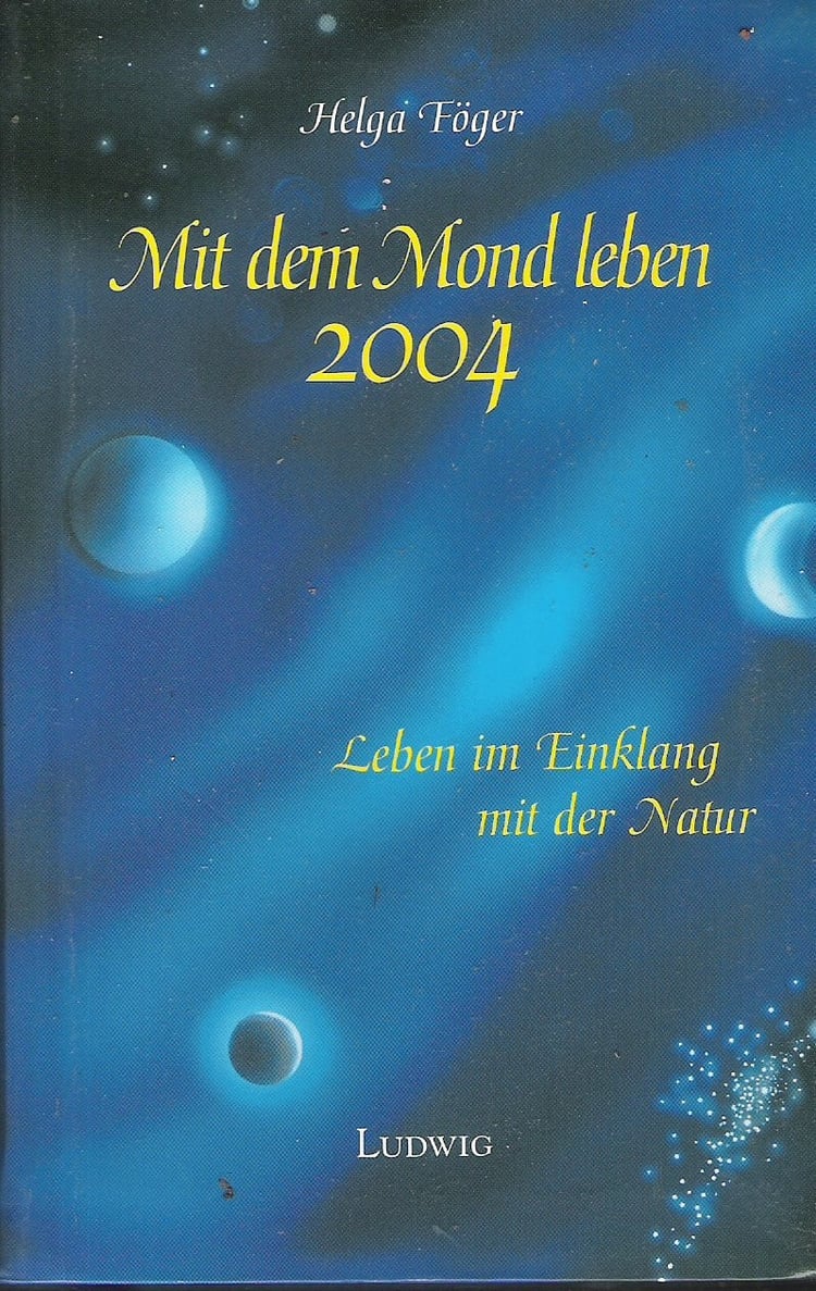 Mit dem Mond leben 2004. Taschen-Kalender. Leben im Einklang mit der Natur.