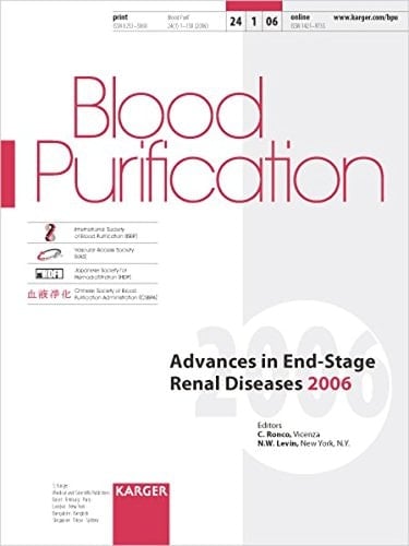 Advances in End-Stage Renal Diseases 2006 International Conference on Dialysis VIII, Las Vegas, Nev. , January 2006