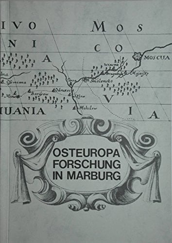 Osteuropaforschung in Marburg Inst., Sammlungen, Ergebnisse