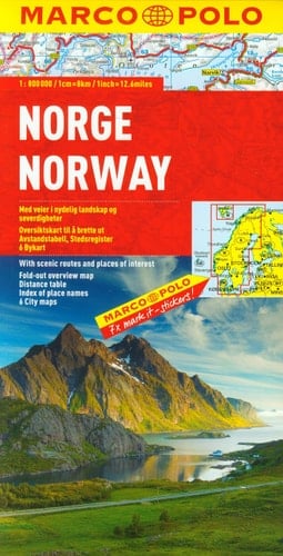 "norvège ; euro carte Marco Polo"