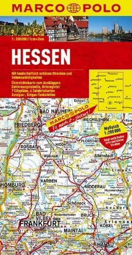 MARCO POLO Deutschland 06. Hessen 1 : 200 000