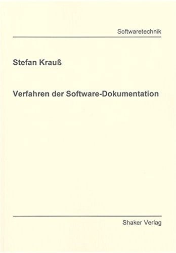 Verfahren der Software-Dokumentation