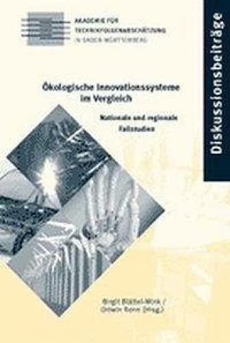 Ökologische Innovationssysteme im Vergleich nationale und regionale Fallstudien