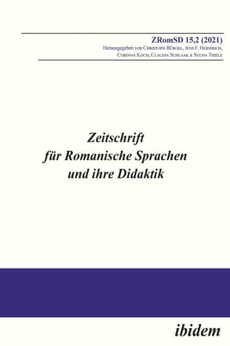 Zeitschrift fur Romanische Sprachen und ihre Didaktik
