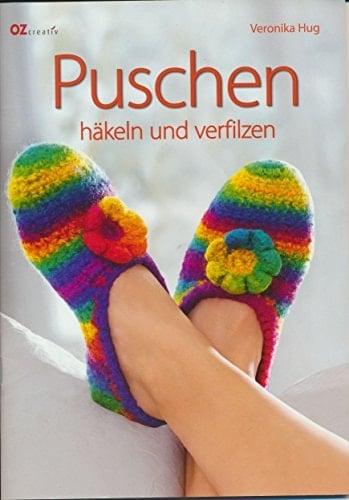 Puschen häkeln und verfilzen