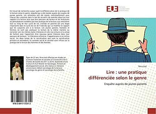 Lire : une pratique différenciée selon le genre Enquête auprès de jeunes parents