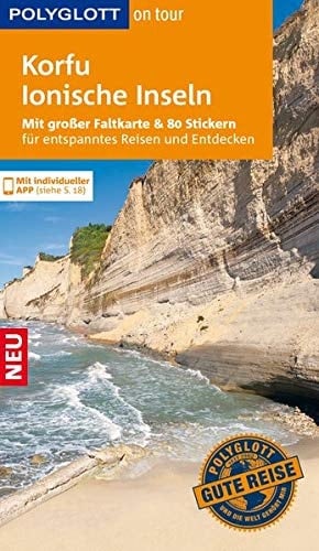 Korfu, Ionische Inseln mit großer Faltkarte & 80 Stickern für die individuelle Planung ; [mit individueller App]