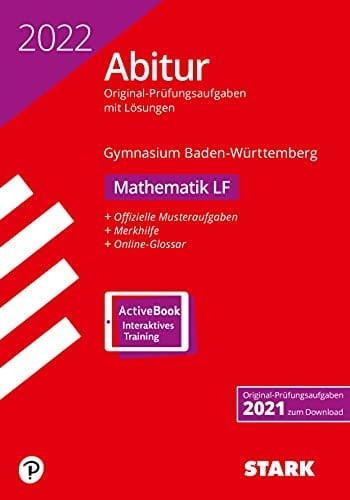STARK Abiturprüfung BaWü 2022 - Mathematik Leistungsfach