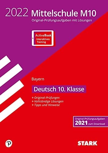STARK Original-Prüfungen Mittelschule M10 2022 - Deutsch - Bayern