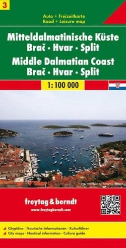 Costa Dalmata 3 1:100.000