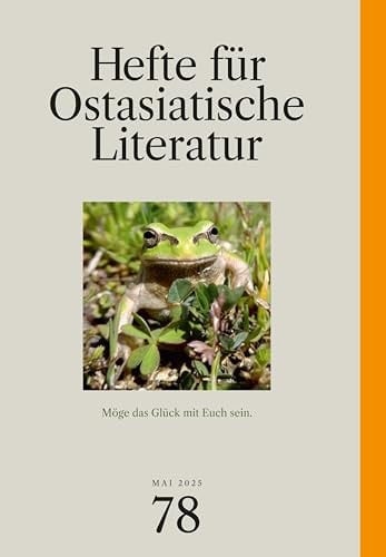 Hefte für ostasiatische Literatur 78 Mai 2025