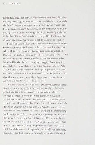 Gemäldegalerie Alte Meister Dresden Illustriertes Gesamtverzeichnis. Bd. 2