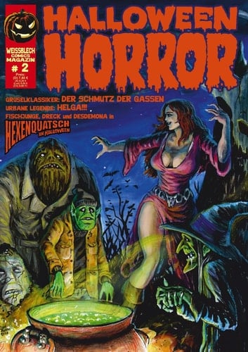 Weissblech Comics Magazin 2 Halloween Horror