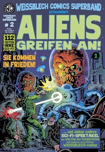 WEISSBLECH Comics Superband 2 ALIENS GREIFEN AN! 1
