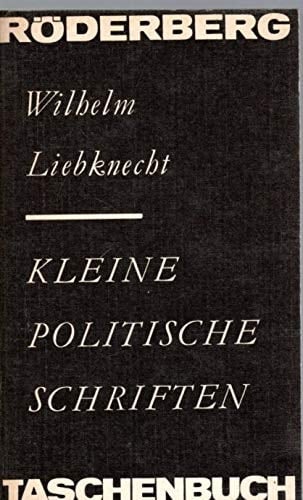 Kleine politische Schriften