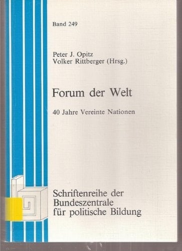 Forum der Welt 40 Jahre Vereinte Nationen