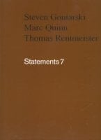 Statements 7