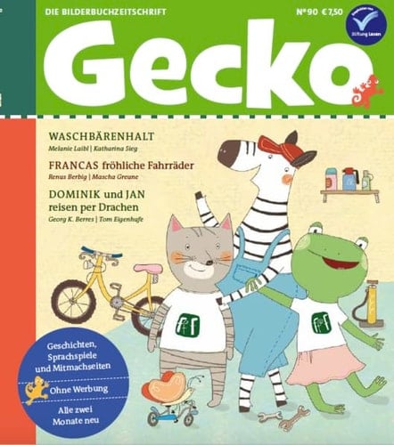 Gecko Kinderzeitschrift Band 90 Die Bilderbuchzeitschrift