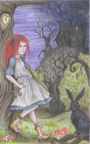 Der schwarze Teufel ein Schauermärchen