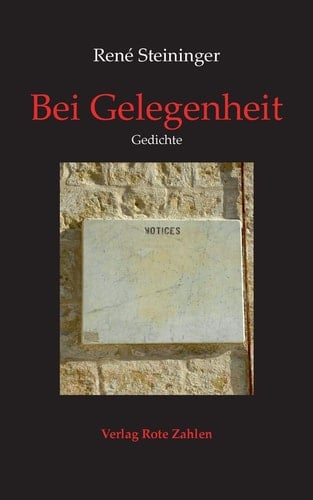 Bei Gelegenheit Gedichte