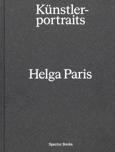 Helga Paris Künstlerportraits