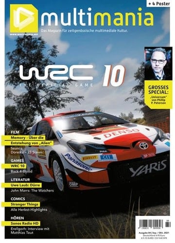 multimania - Das Magazin für zeitgenössische multimediale Kultur Ausgabe #84 (September/Oktober 2021)