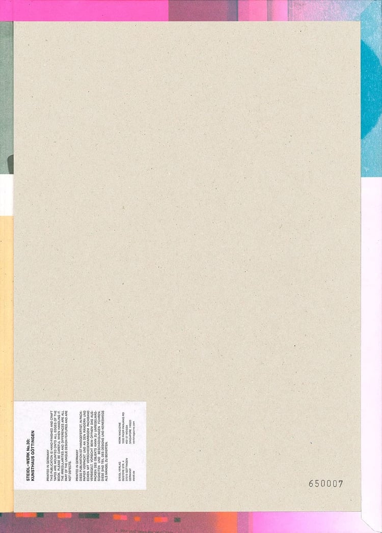 Theseus Chan: Steidl-Werk No. 30 Kunsthaus Göttingen