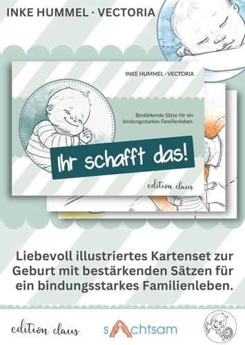 Kartenset "Ihr schafft das!" Bestärkende Sätze für ein bindungsstarkes Familienleben