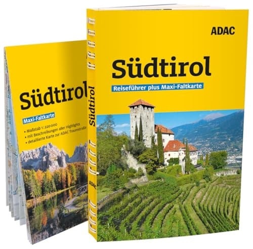 ADAC Reiseführer plus Südtirol Mit Maxi-Faltkarte und praktischer Spiralbindung