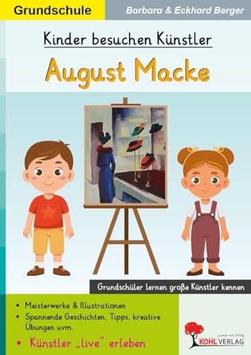 Kinder besuchen Künstler - August Macke Grundschüler lernen große Künstler kennen