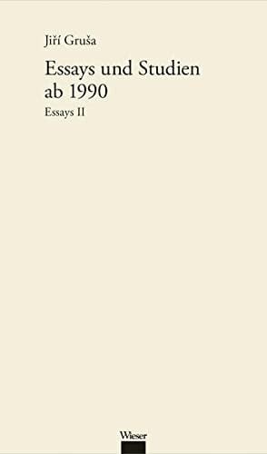 Essays und Studien ab 1990
